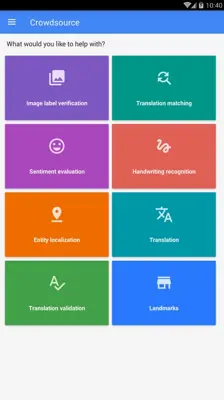 Crowdsource android App screenshot 0